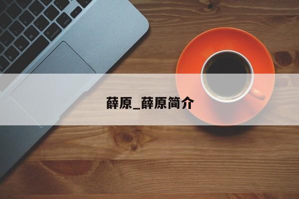 薛原_薛原简介